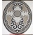Venetian, 36" x 48" Oval Mosaic Floor Medallion, Honed