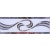 Aroma 4 x 12 waterjet tile border