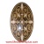 Tuscany, 36" x 60" Oval Waterjet Cut Floor Medallion, Polished