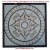 Expressions - Porcelain Square Floor Medallion