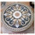 MARSEILLE, 36" Mosaic Floor Medallion - Honed