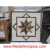 Constellation Square, 36" Waterjet Stone Floor Inlay