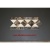 Dark Emperador LARGE Honed- Tile Border 5" x 12"