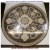 Rosea 36" Honed Mosaic Floor Medallion