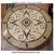 KRISTINE, 48" Polished Mosaic Floor Medallion