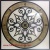 Kristine II, 24" Square Waterjet Medallion