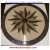 Star Light, 48" Honed Mosaic Floor Medallion