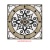 Kristine Carrara II, 47 3/8" Square Waterjet polished