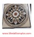MARSEILLE, 36" Square Stone Floor Inlay