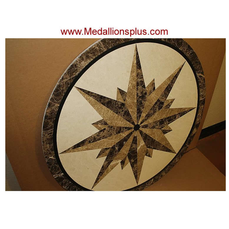 Waterjet Medallion - Design 107