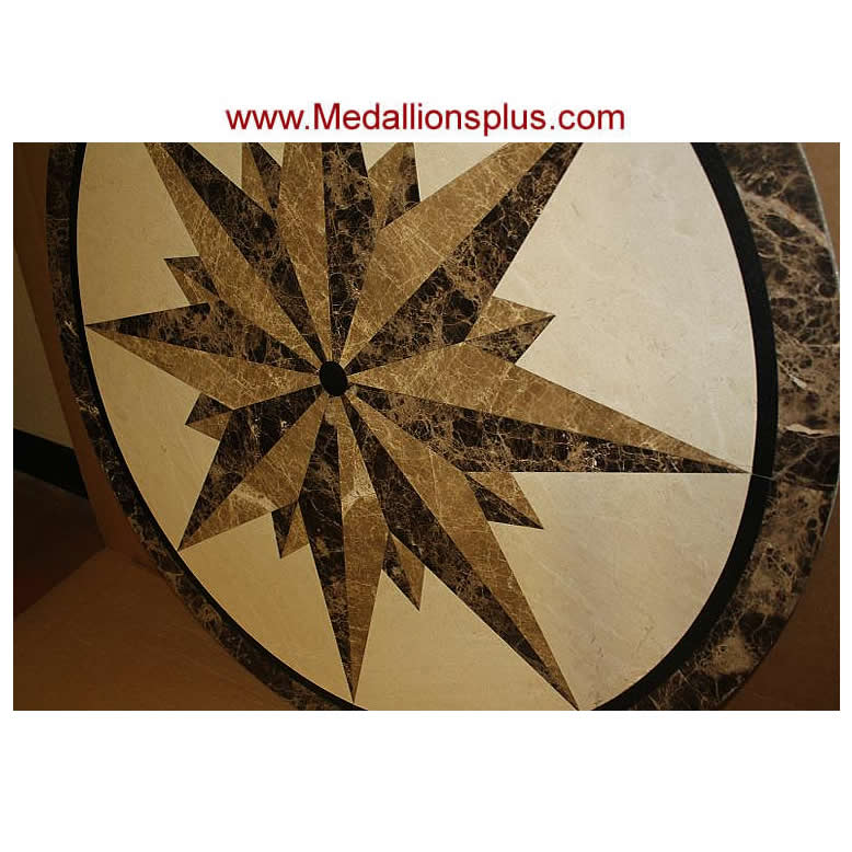 Waterjet Medallion - Design 107