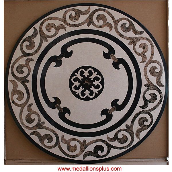 Waterjet Medallion - Design 02