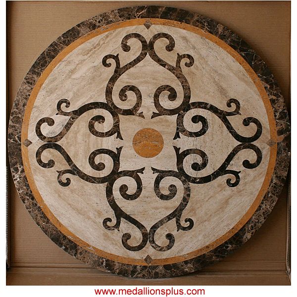 Waterjet Medallion - Design 60