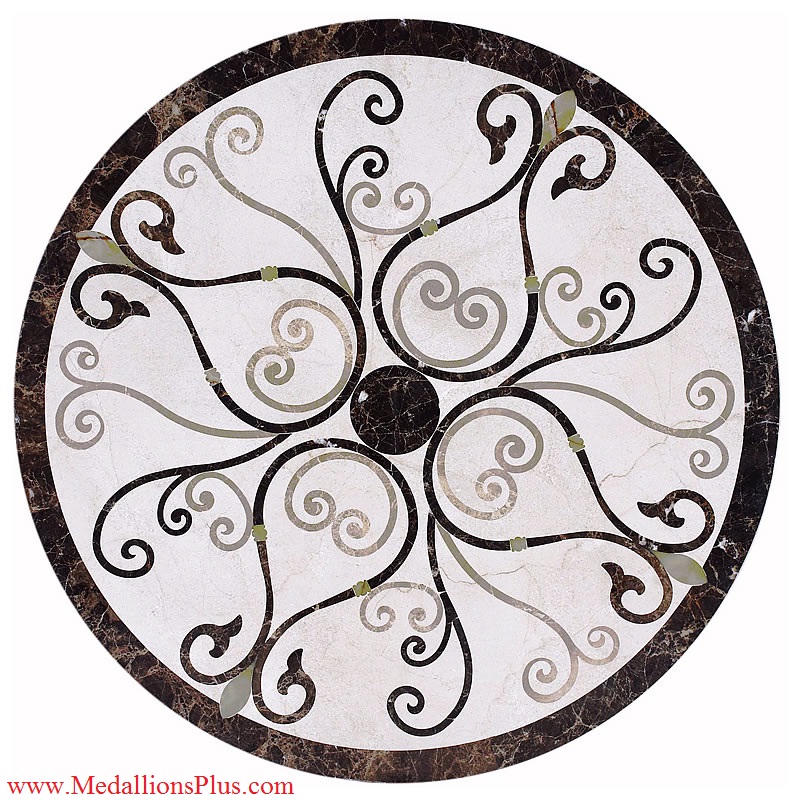 Eva, 36" Waterjet Medallion