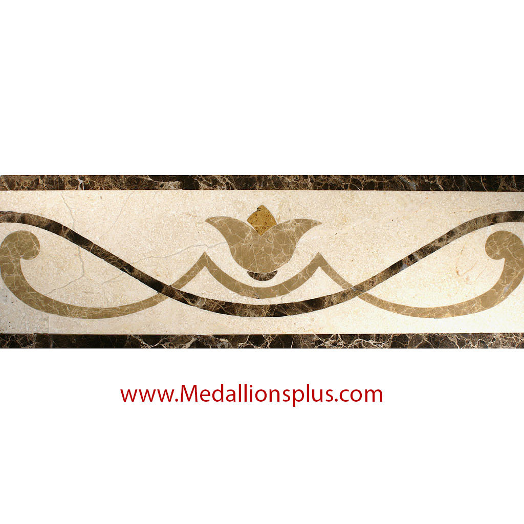 Waterjet Tile Borders - Design 19