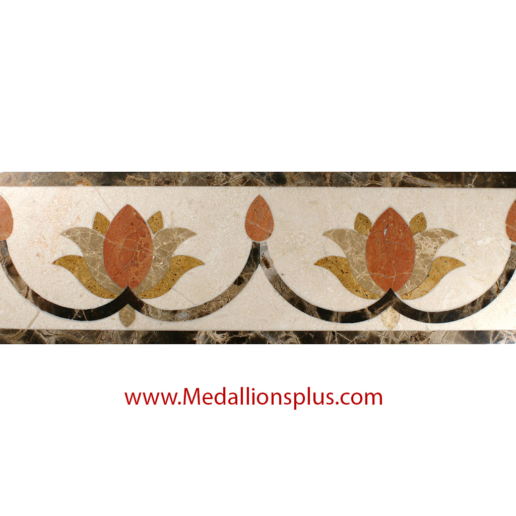 Waterjet Tile Borders - Design 28