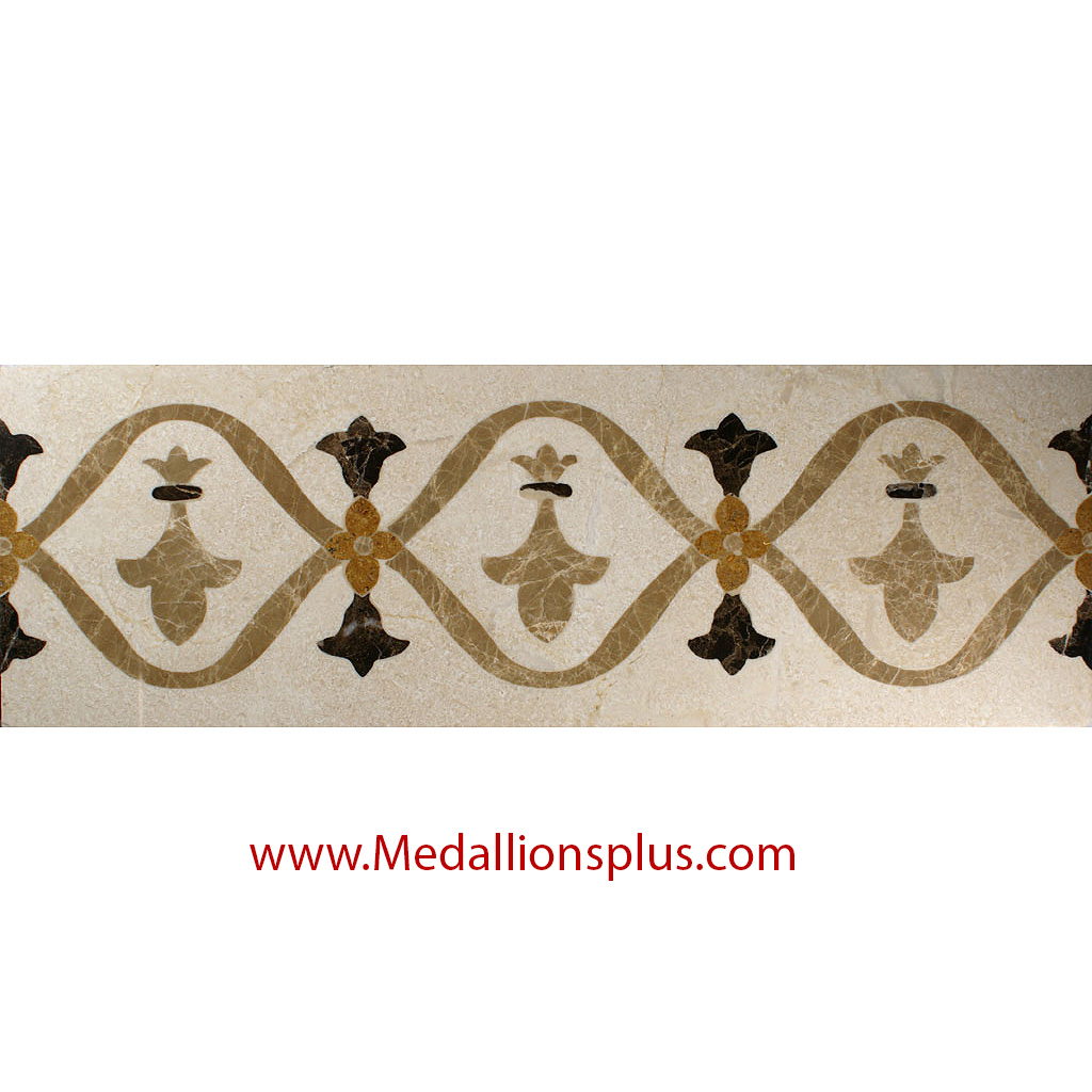 Waterjet Tile Borders - Design 36