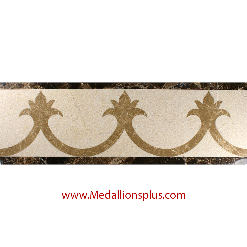 Waterjet Tile Borders - Design 39