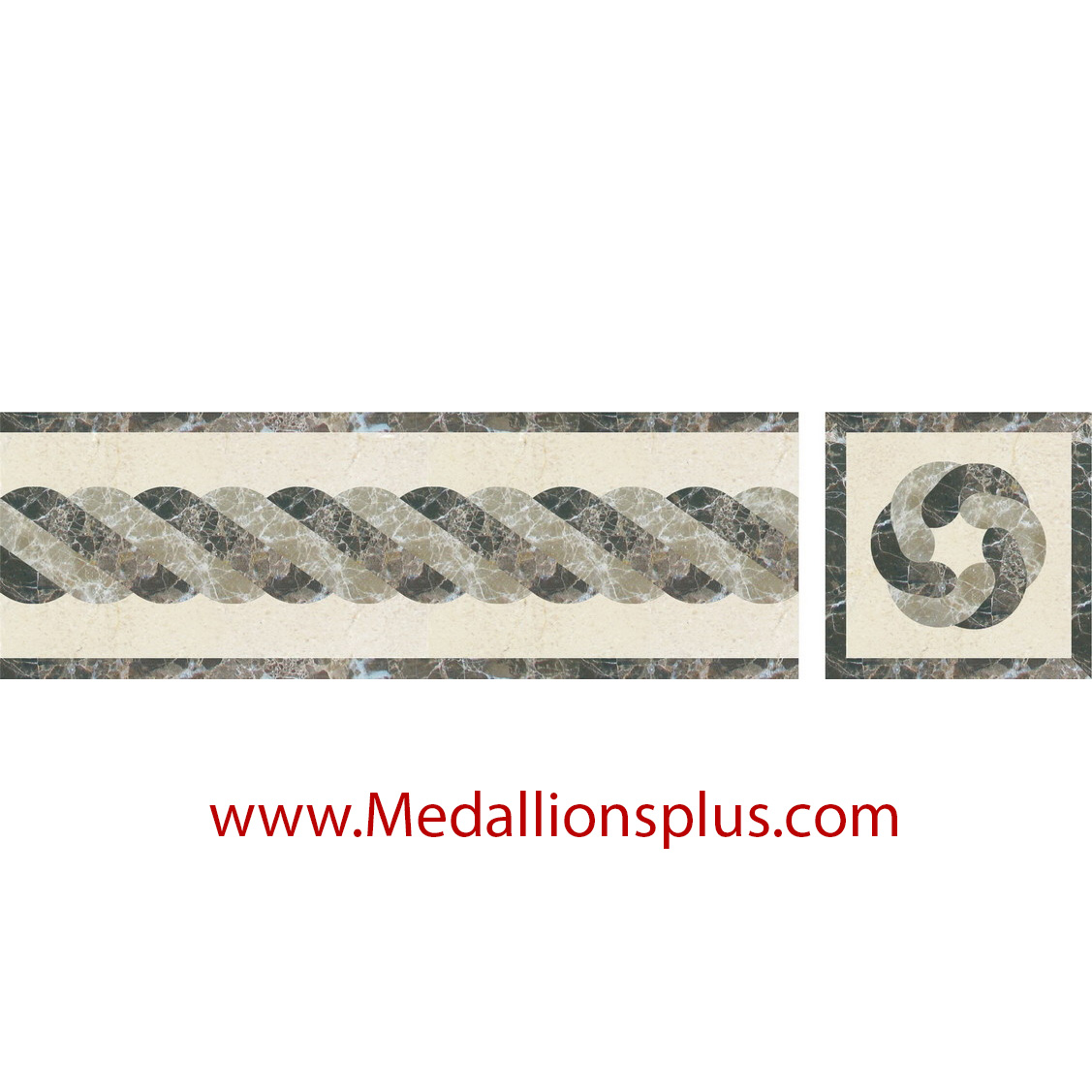 Waterjet Tile Borders - Design 48