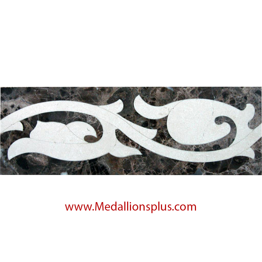 Waterjet Tile Borders - Design 58