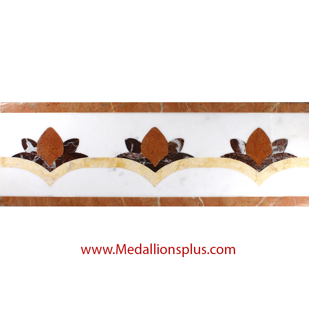 Waterjet Tile Borders - Design 73