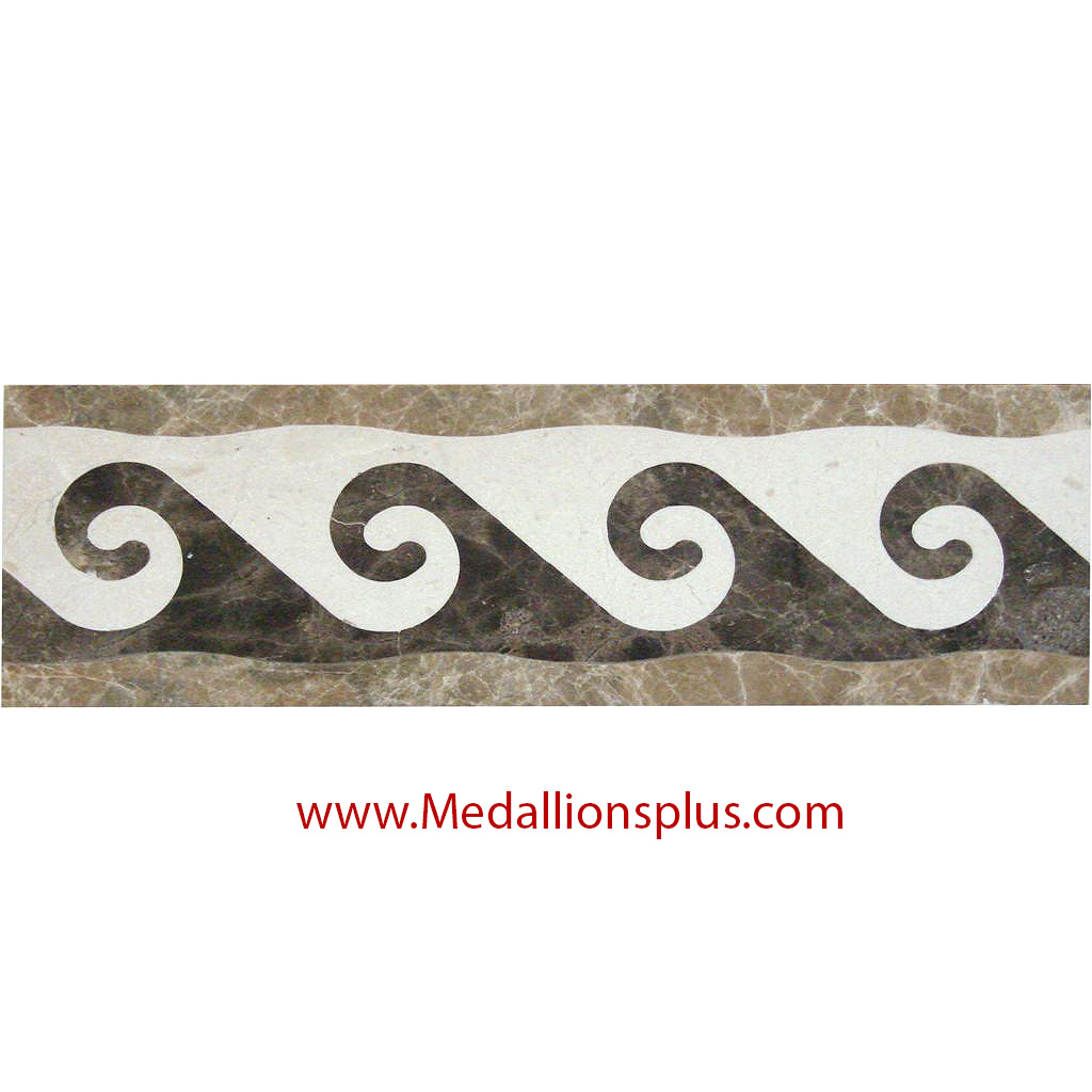 Waterjet Tile Borders - Design 81