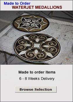 Made to Order - Waterjet Stone Floor Medallions